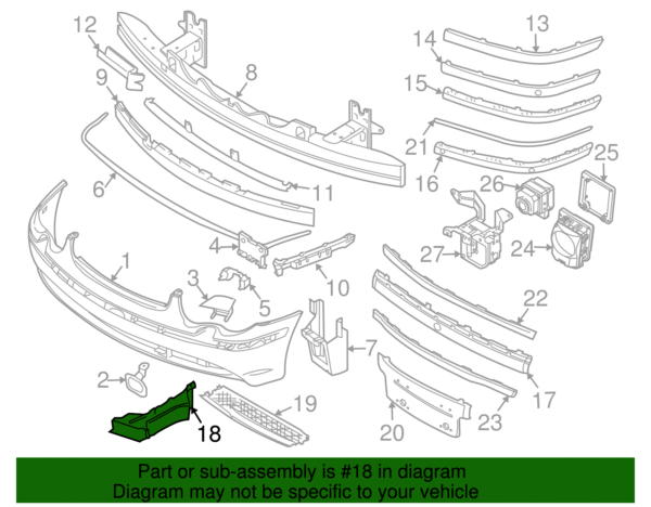 Air Duct - BMW (51-75-7-153-784) - Image 2