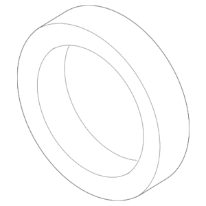 Rear Duct Rubber Seal - BMW (13-71-7-568-029)