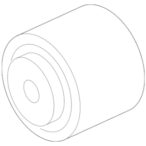 Suspension Cross-Member Rubber Mount - BMW (33-31-6-874-037)