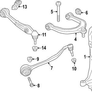 Steering Knuckle - BMW (31-10-6-890-573)