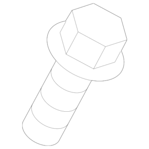 Outlet Pipe Bolt - BMW (07-11-9-902-927)