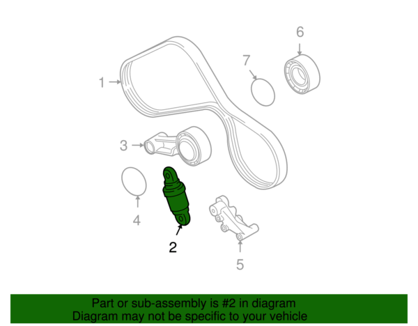 Tension Strut - BMW (11-28-7-841-546) - Image 2