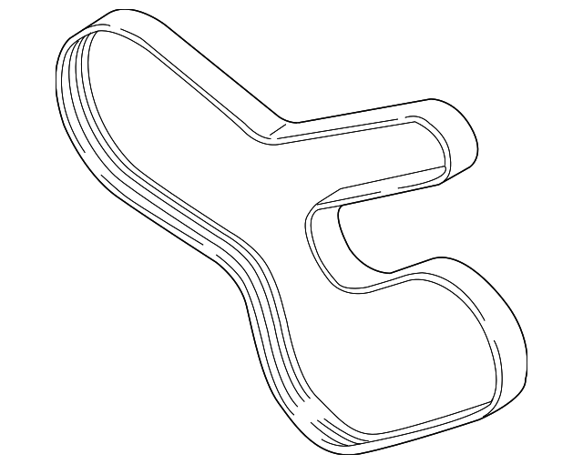 Serpentine Belt - BMW (11-28-7-604-937)