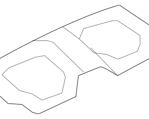 Cup Holder Outer Cover - BMW (51-16-9-179-820)