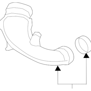Upper Duct - BMW (13-71-7-577-451)