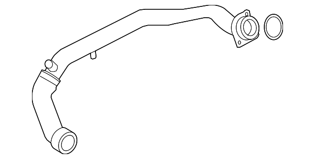 Inlet Pipe - BMW (11-53-7-584-550)