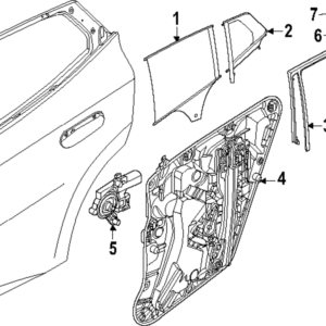 Fixed Glass - BMW (51-37-5-A2F-C96)