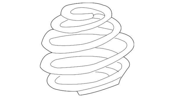 Coil Spring - BMW (31-33-6-766-603)