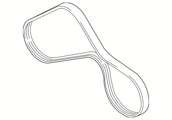 AC Belt - BMW (11-28-7-841-529)