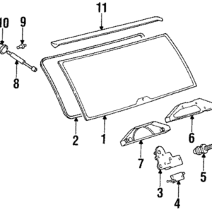 Support Cylinder Pin - BMW (41-32-8-133-149)