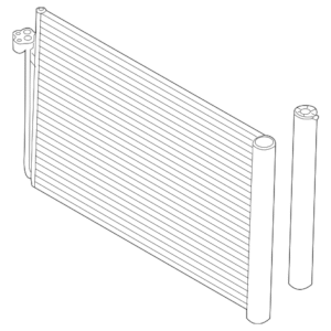 A/C Condenser - BMW (64-50-9-122-825)