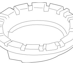 Upper Insulator - BMW (33-50-5-A14-4F6)