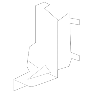 Radiator Support Air Duct - BMW (51-64-7-117-811)