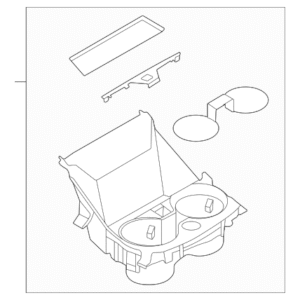 Cup Holder - BMW (51-16-7-951-771)