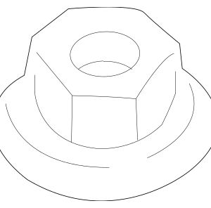 Satellite Antenna Nut - BMW (07-12-9-906-048)