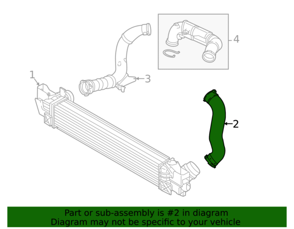 Air Inlet Tube - BMW (13-71-8-471-881) - Image 2