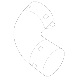 Lower Hose - BMW (13-71-8-054-840)