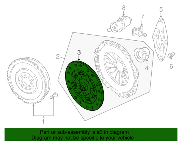 Transmission Clutch Friction Plate - BMW (21-20-7-585-385) - Image 2