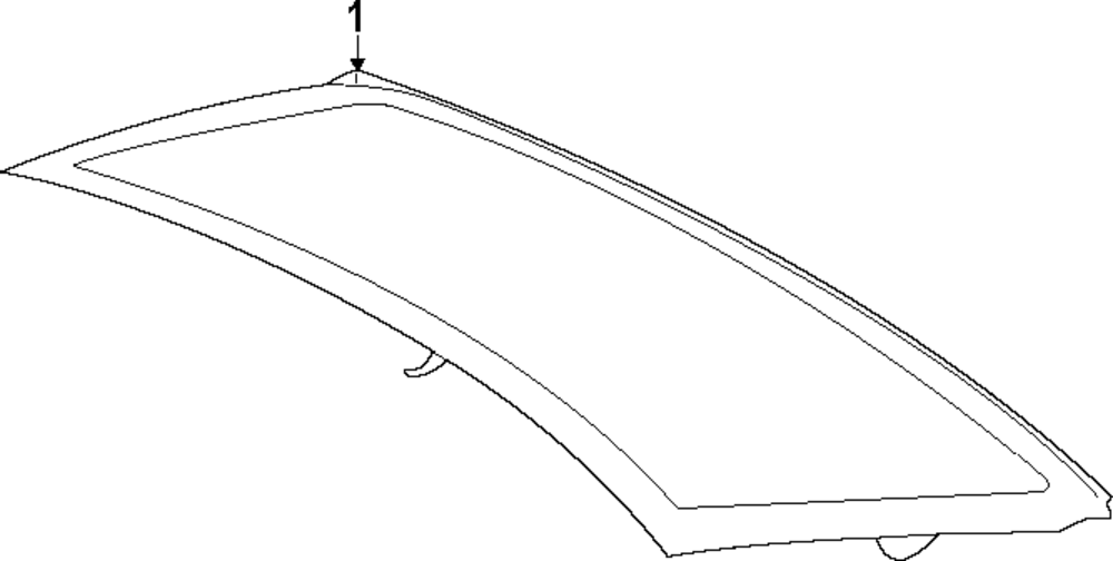 Back Glass - BMW (51-31-5-A8A-8A6)