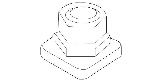 Floor Pan Assembly Pin - BMW (41-24-8-185-432)