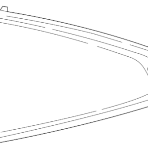 Quarter Glass - BMW (51-37-8-495-575)
