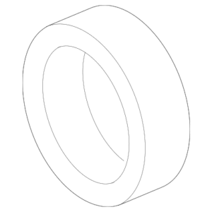 Lower Duct Gasket - BMW (13-71-7-593-172)