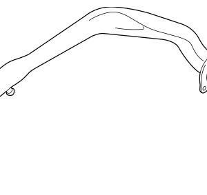 Engine Coolant Hose - BMW (11-53-7-598-236)