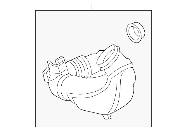 Outlet Tube - BMW (13-71-7-605-045)