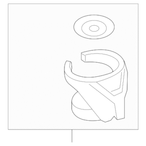 Cup Holder - BMW (51-16-9-283-147)