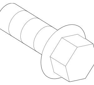Support Plate Bolt - BMW (07-12-9-904-559)