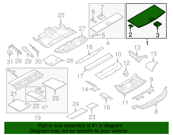Rear Cover - BMW (51-47-9-168-207) - Image 2