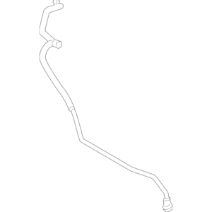 Coolant Hose - BMW (17-12-7-640-845)