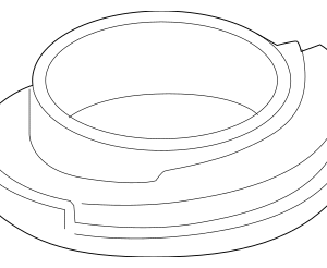 Lower Spring Insulator - BMW (33-53-6-866-784)