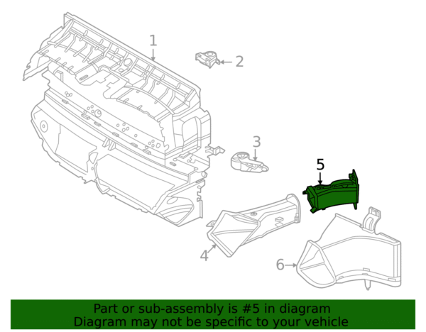 Air Inlet Duct - BMW (51-74-8-072-100) - Image 2