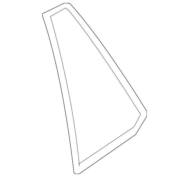 Vent Window Weatherstrip - BMW (51-35-7-119-943)