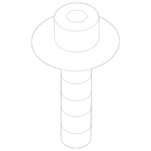 Side Bracket Screw - BMW (07-12-9-907-489)
