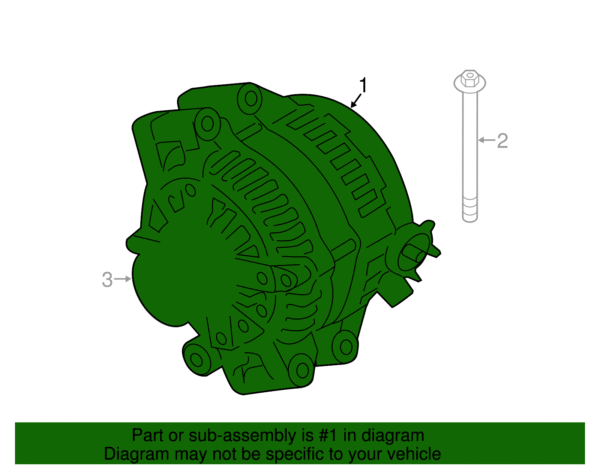 Alternator - BMW (12-31-8-571-358) - Image 2