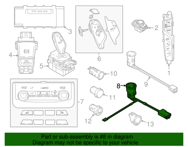 Power Outlet - BMW (61-34-9-302-184) - Image 2