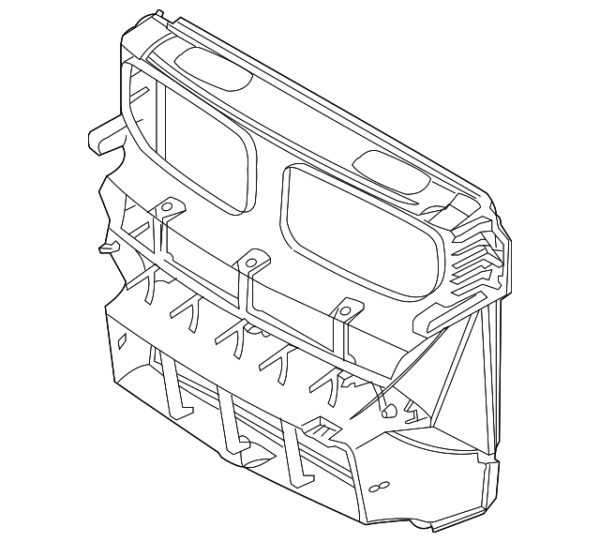 Air Duct - BMW (51-64-8-055-208)