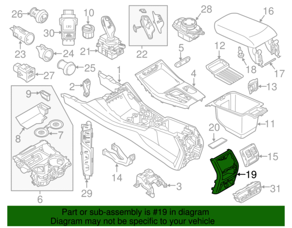 Rear Panel - BMW (51-16-9-461-903) - Image 2