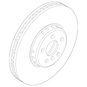 Rotor Right - BMW (34-10-6-887-658)