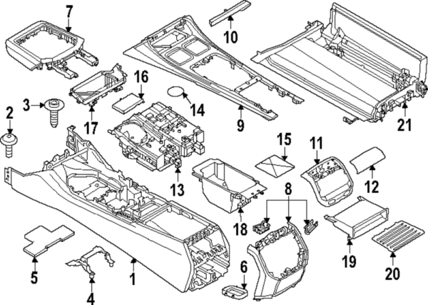 Upper Trim Panel - BMW (51-16-5-A4F-740)