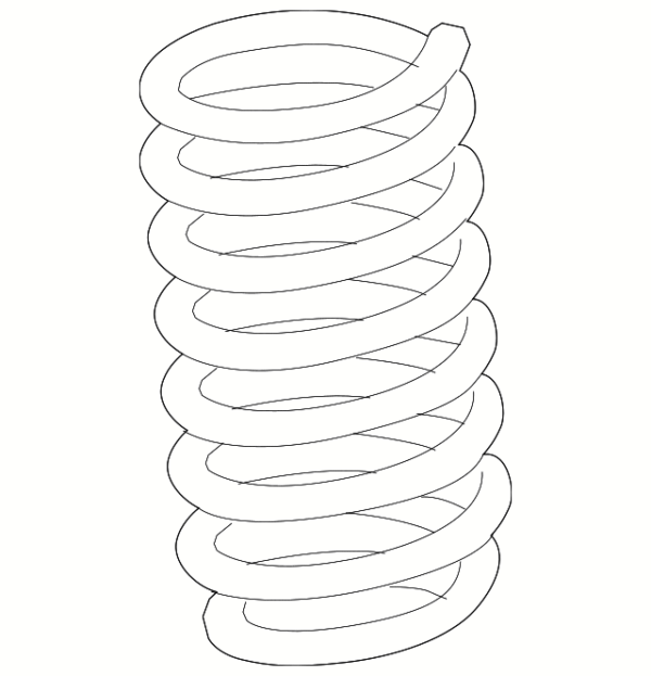Coil Spring - BMW (31-33-6-882-642)