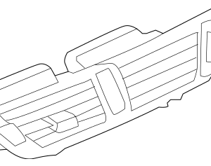 Air Vent Grille - BMW (64-22-9-258-354)
