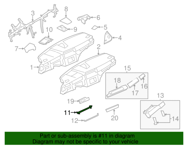 Upper Cover - BMW (51-45-9-144-163) - Image 2