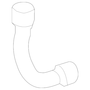 Cooler Pipe - BMW (17-12-7-575-430)