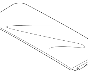 Rear Glass - BMW (54-13-7-176-308)