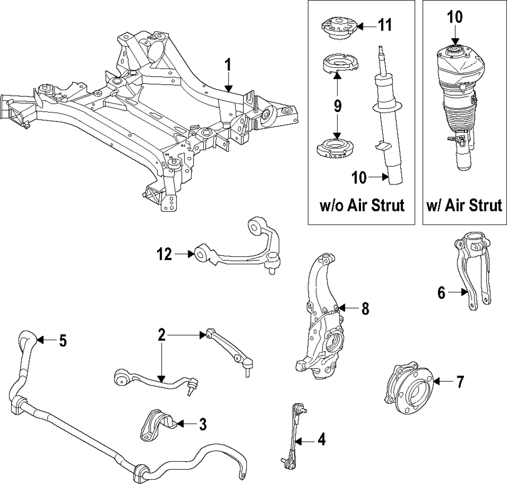 Lower Control Arm - BMW (31-10-8-833-465)