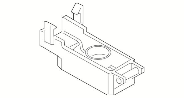 Positive Cable Lower Cover - BMW (61-13-6-929-762)