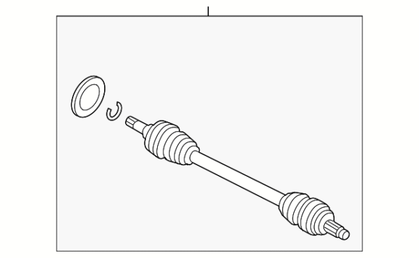 Axle Assembly - BMW (33-20-7-637-444)